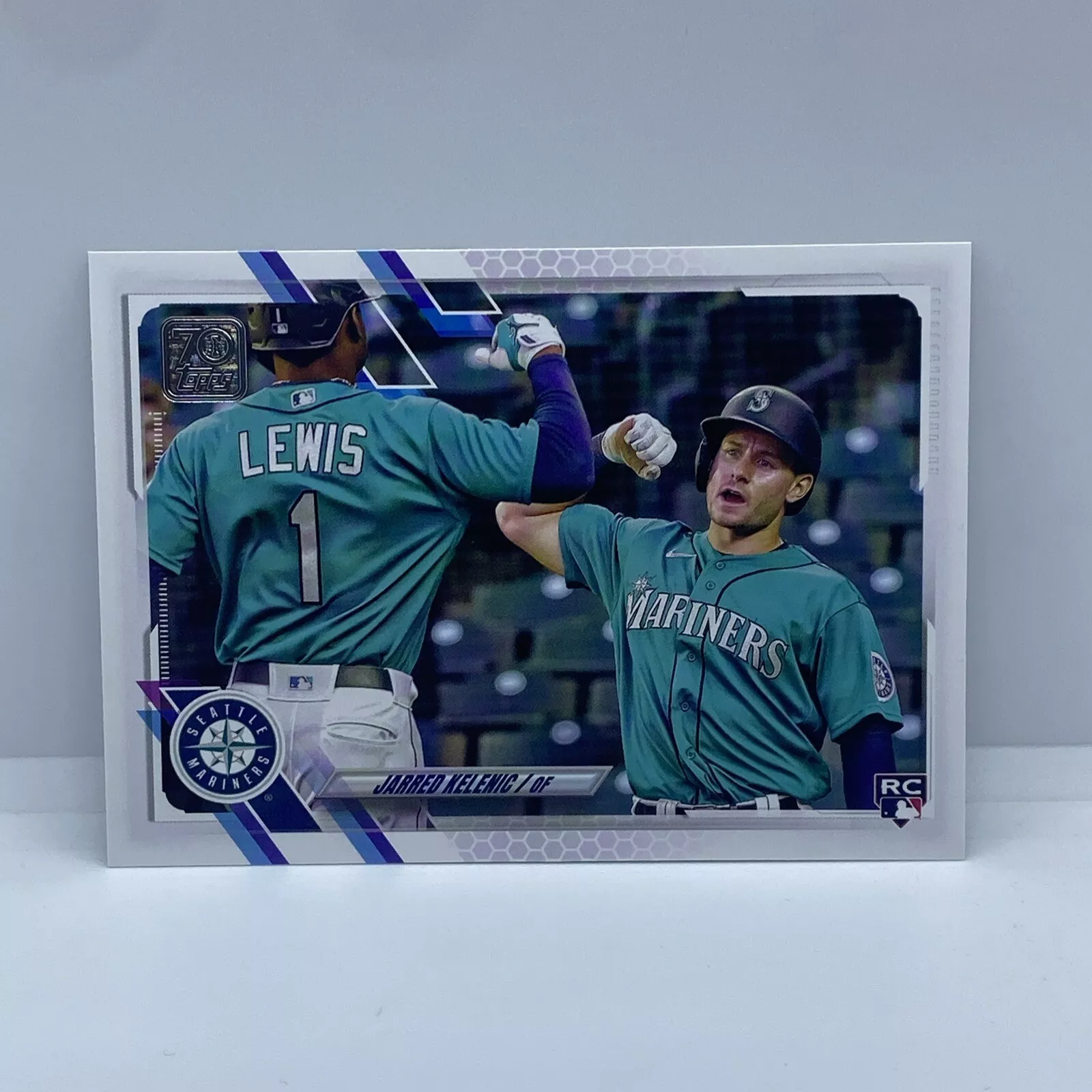 2021 Topps Update Jarred Kelenic #US302 Image Variation Rookie SP Mariners RC