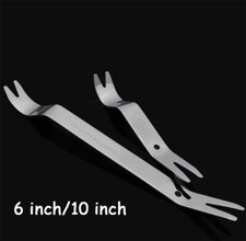 Car Trim Removal Tool Panel Door Pry Dash Interior Clip Stainless Steels 6" 10"
