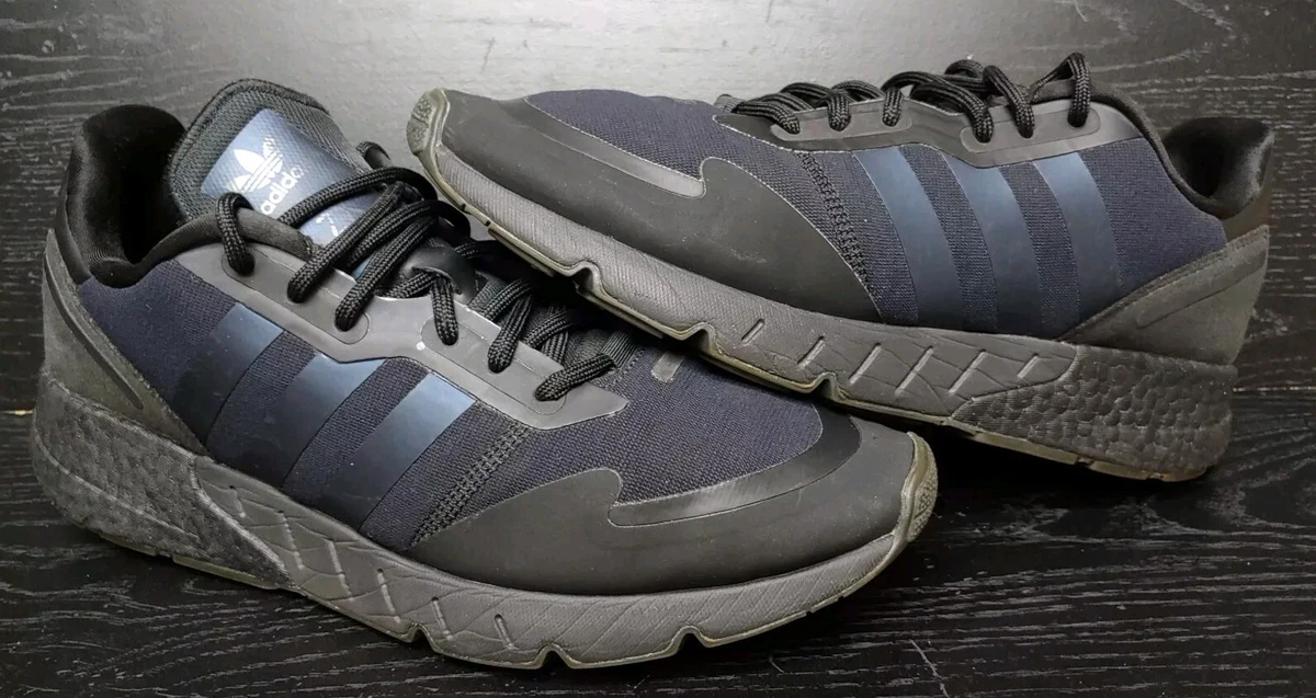 Adidas ZX 1K Boost Black Blue Metallic for sale | eBay