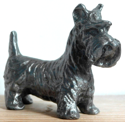 FIGURA DE PELTRE PERRO SCOTTIE SM DE COLECCIÓN - Imagen 2 de 6
