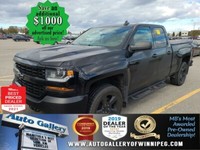 2016 Chevrolet Silverado 1500 WT* 4WD/SXM/6 Seater/Bluetooth/Bedliner