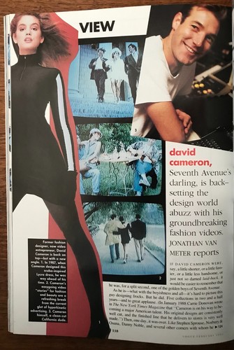 Claudia Schiffer - Vogue magazine - February 1991, Jodie Foster, Darci Kistler - Foto 5 di 17
