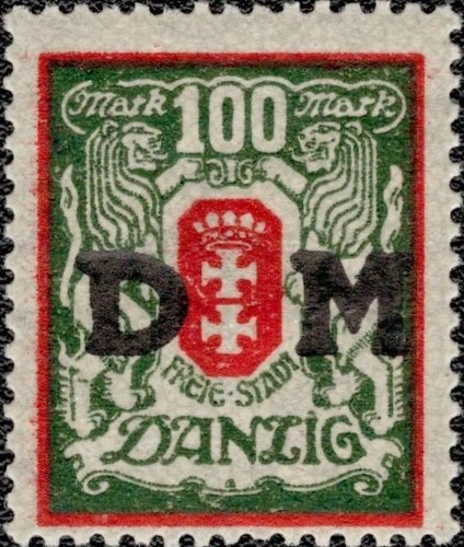 Sellos de Gdansk servicio de franqueo nuevos D 1 - D 51, P 1 - P 47, **, Mint NH - Imagen 60 de 169