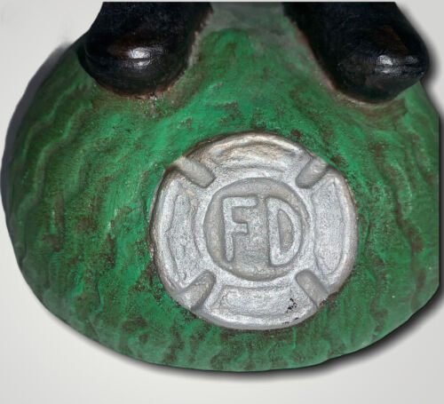 Estatua de yeso de tiza patriótica del Departamento de Bomberos de la Toscana Studios Inc de colección - Imagen 5 de 5