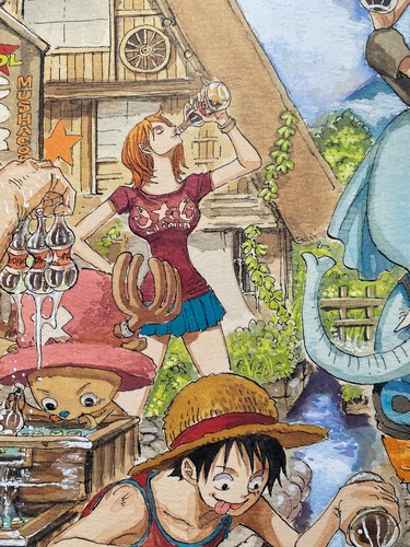 Póster de arte de una pieza del calendario de cómics 2011 Japón marco limitado no incluido - Imagen 6 de 8