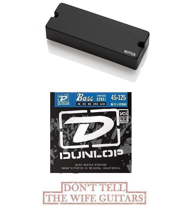 EMG 40JCS schwarz 5 STRING BASS SOAPBAR JAZZ JCS SOUND CERAMIC STEEL (STRINGS) EMG 40JCS schwarz 5 STRING BASS SOAPBAR JAZZ JCS SOUND CERAMIC STEEL (STRINGS)