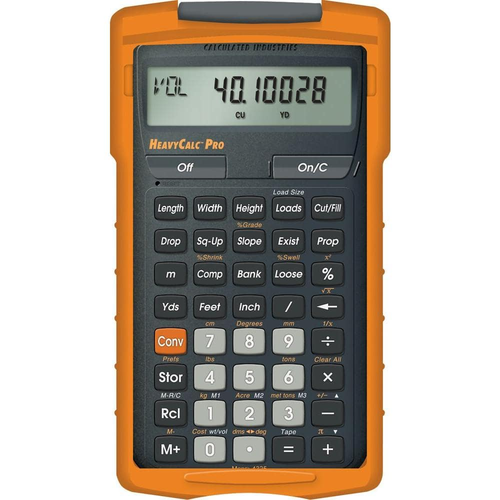 HeavyCalc Pro Calculator Measure Marking Layout Construction Projects Accurate - Picture 7 of 12