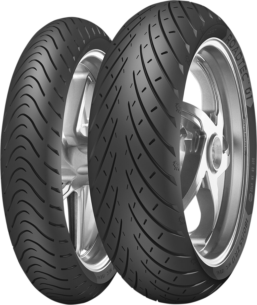 タイヤ・ホイール METZELER ROADTEC 01 120/70 ZR 17 Metzeler Tire - Roadtec 01 - Front - 120/70ZR17 - (58W