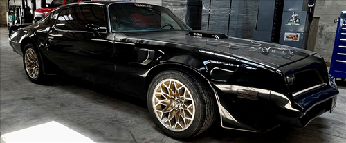 17 x 9 YEARONE Aluminum Gold Bandit Snowflake Wheel Kit with Hex Center Caps. - Bild 2 von 4