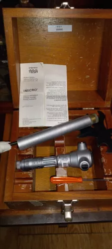 TESA / Brown & Sharpe Inside Bore Micrometer , Extension , Case Range  60 -70mm