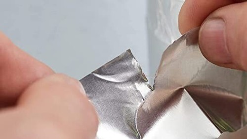 Nastro adesivo TESA in ALLUMINIO ALTE E BASSE TEMPERATURE -40 e +160  50m X 50mm - Picture 6 of 7