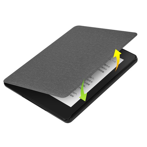 Protective Case PU Leather Case for Kindle Colorsoft Signature Edition (Gray) - Picture 8 of 11