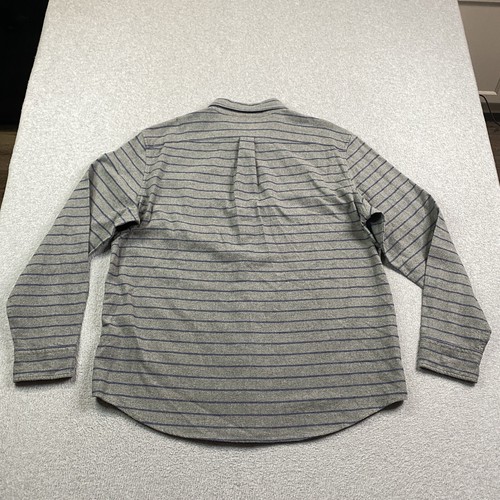 Camisa Vineyard Vines Hombre Grande Delgada Longshore Abotonada Franela Rayas Elastizada - Imagen 17 de 17