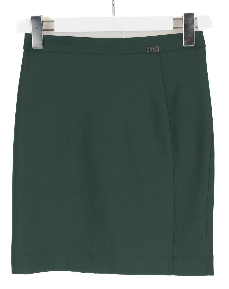 Jupe Courte Cop-Copine Taille 38 - Motif Géométrique Noir - Occasion Très Bon état