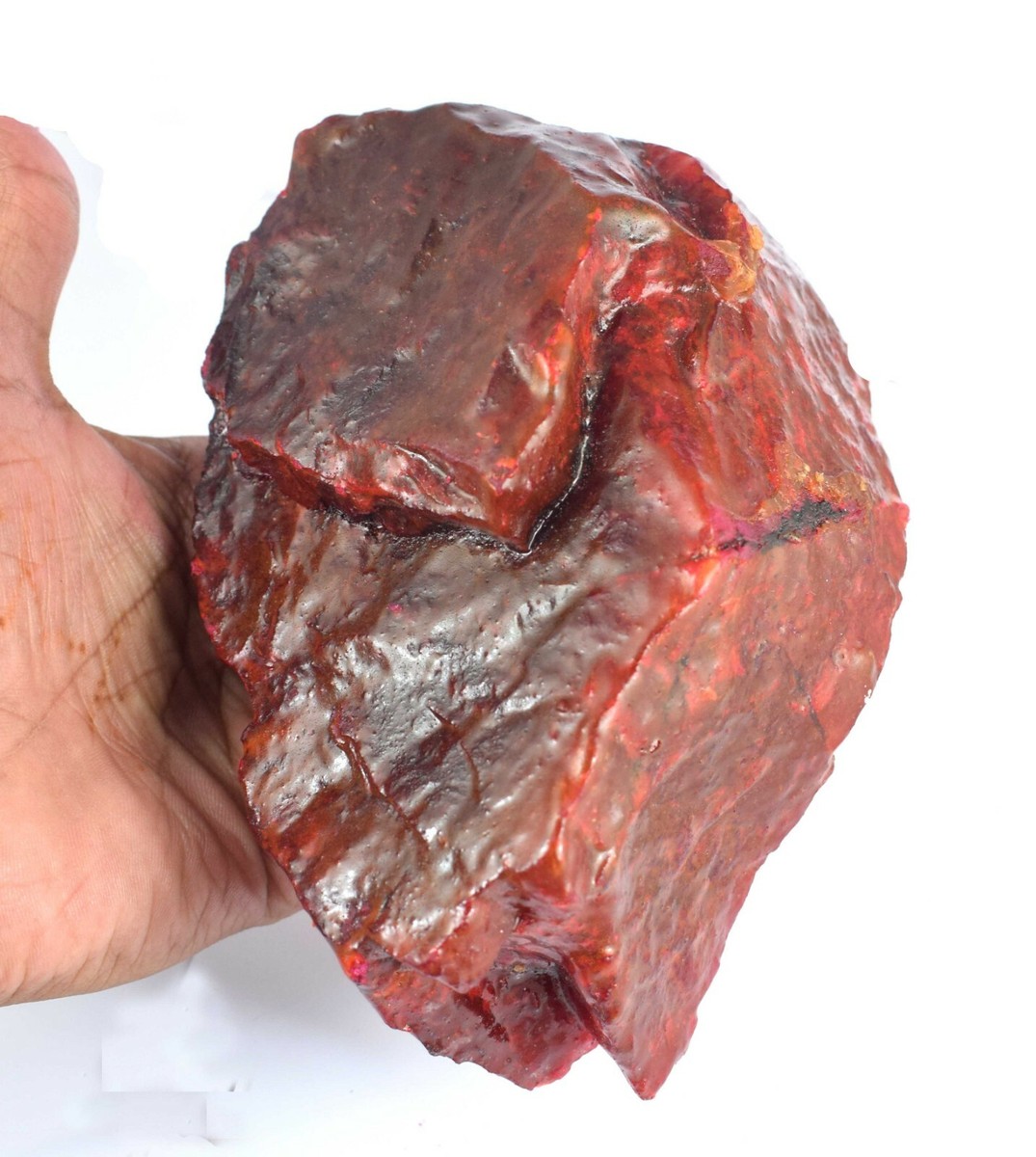 6650 Ct African Red Ruby Large Gemstone Rough Natural IGL