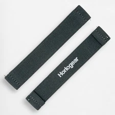 HORLOFLEX (Dark Gray) Watch Strap Band for Swatch Omega Speedmaster MoonSwatch