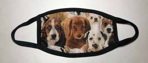 Dog Puppy Basset Hound Chihuahua Dalmatian Dachshund Dogs Washable Face Masks - Picture 20 of 22