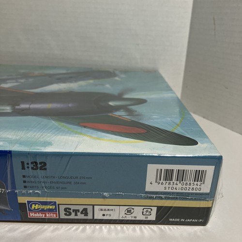 HAS08054 1:32 Hasegawa Mitsubishi A6M5c Zero Fighter ST4 • NEW SEALED! - Picture 11 of 14