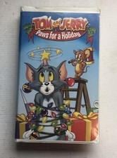 Tom and jerry Paws for a Holiday vhs