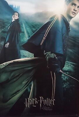 Harry Potter E Il Calice Di Fuoco Locandina Originale Cinema Cedric Diggory Cho Ebay