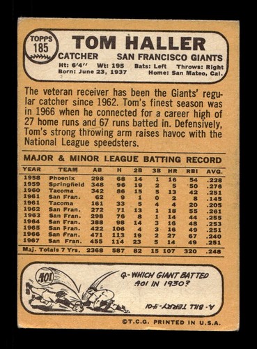 1968 Topps 8-243 VG-EX Pick From List All PICTURED cc8 - Picture 121 of 349