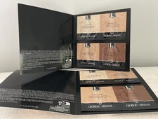 2 Sets Giorgio Armani Luminous Silk Perfect Glow Flawless Foundation Samples
