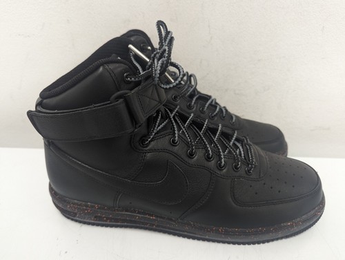 ENTRENADORES PERSONALIZADOS NIKE ID NEGRO/NARANJA LUNAR FORCE 1, REINO UNIDO 9,5 US10,5 EU44,5 K075 - Imagen 5 de 9