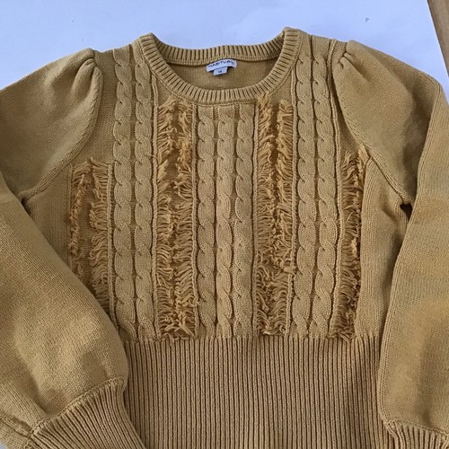 HABITUAL Kid Size 14 Sweater Yellow - Picture 2 of 9
