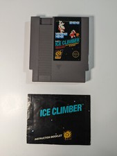 Ice Climber (Nintendo Entertainment System, NES) 5 screw game + manual