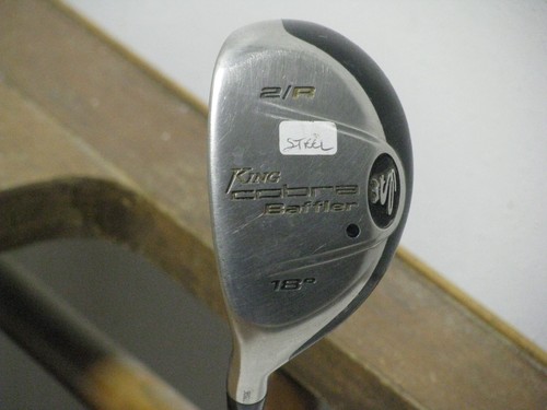 LH Cobra Baffler 18* Hybrid Regular Flex NS Pro Steel Shortened to 35" Very Nice - Picture 1 of 4
