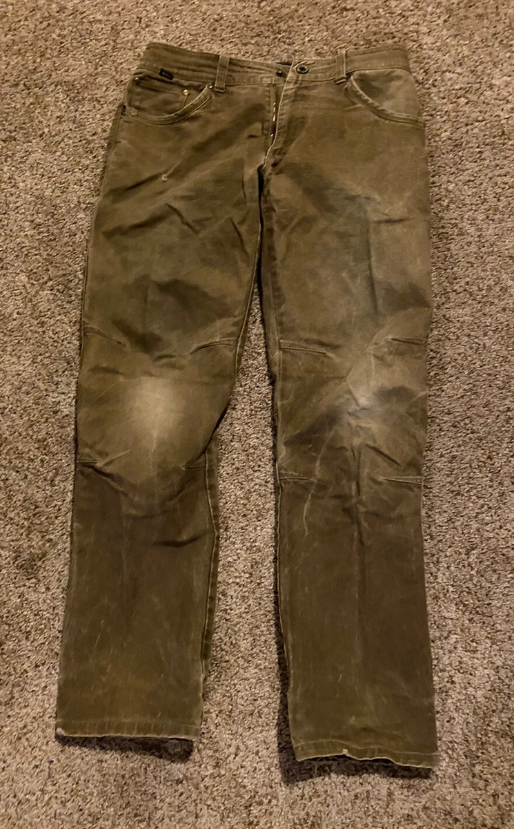 OK CONDITION Kuhl Rydr Pant Jean Men Sz 32/32 Dark Khaki