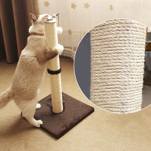 Vintage Burlap Rope Woven DIY Cat Climbing Scratch Rope 6-8mm Home Decoration - Picture 2 of 30