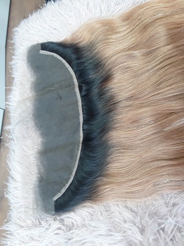 24Inch BRAZILIAN HAIR 2TONE ROOT OMBRE 1B/30# 13X4 LACE FRONTAL STRAIGHT 12A 90g - Picture 3 of 5