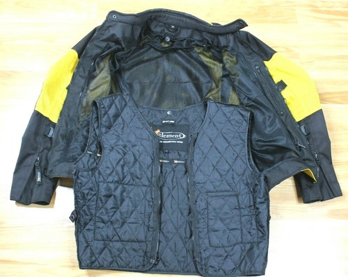 Woman's Xelement Motorcycle Jacket Size Medium 3 Season 2 Removable Liner Jacket - Bild 7 von 9