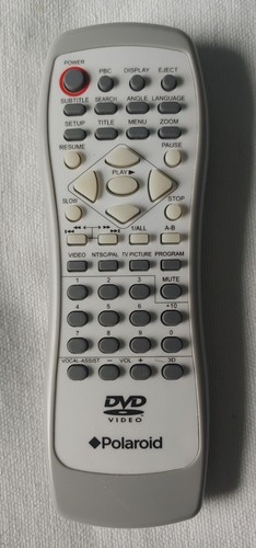Polaroid DVP-1000REM Genuino Reproductor de DVD Control Remoto para DVP-1000 - Envío Gratis - Imagen 1 de 3