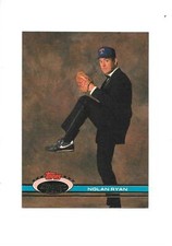 1991 Stadium Club "TUX" Nolan Ryan Texas Rangers #200 Baseball MLB