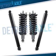 4WD Front Struts w/Spring Rear Shock Absorbers Kit for 2005-2021 Nissan Frontier
