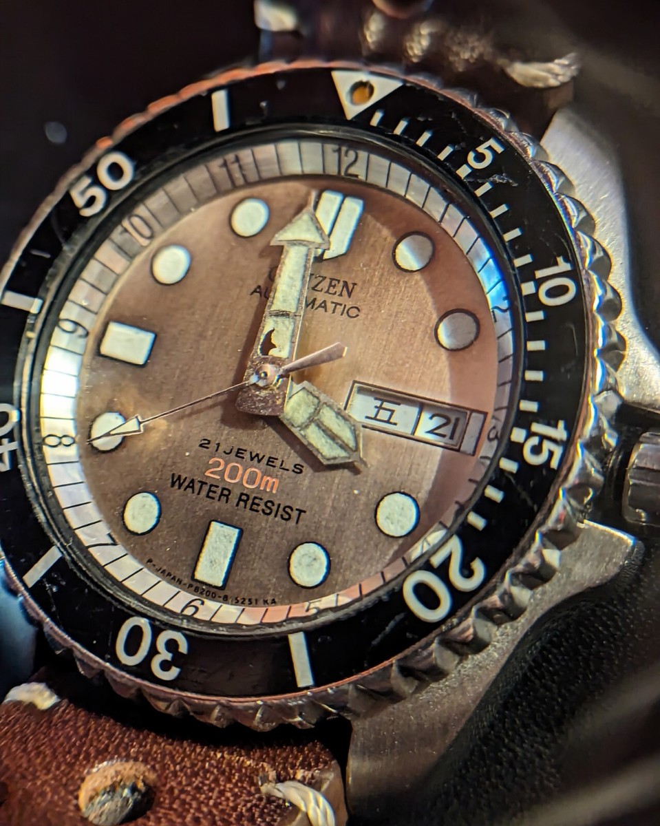 CITIZEN DIVER GN-4-S ダイバーズ腕時計★ヴィンテージ 70s VINTAGE TROPICAL CITIZEN DIVER'S GN-4-S 200M JAPAN