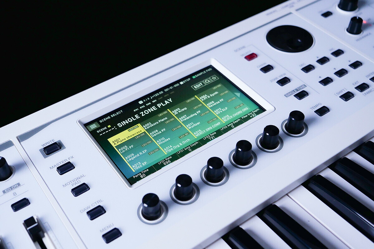 Roland FANTOM 06 SC Shimamura Gakki Original White New Japan