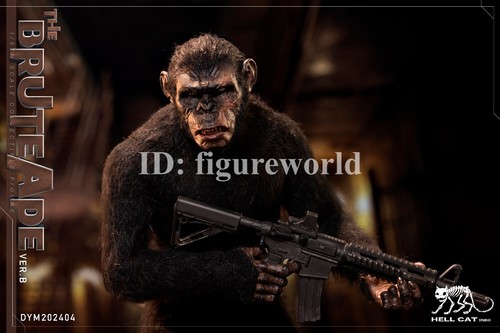 Pre-order Hellcat DYM202404A 1/6 Leader Rise of the Apes Action Figure Model Toy - Picture 10 of 10
