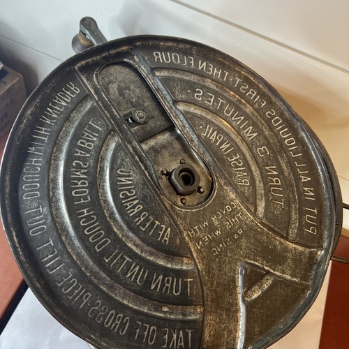 Vintage 1904 Universal Bread Maker No 4 Dough Hook Works - Picture 9 of 13