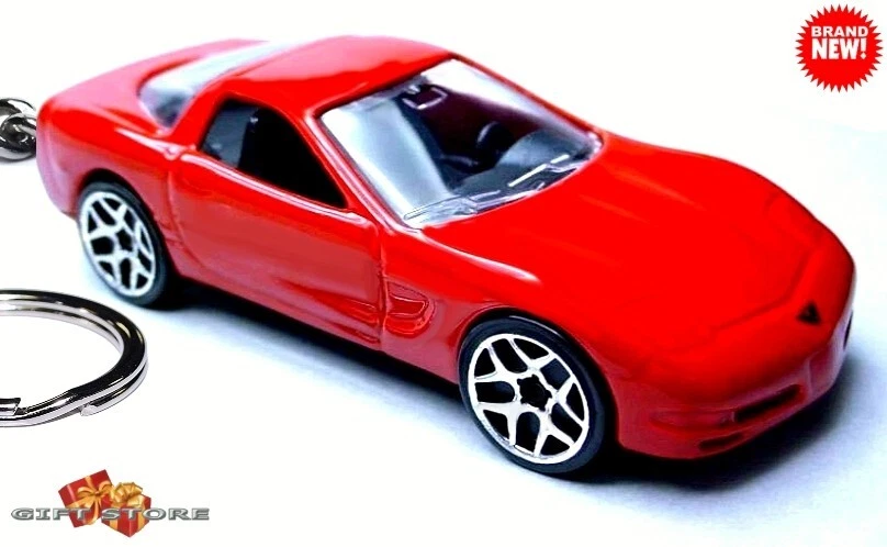 🎁🎁LLAVERO RARO 1998~2005 ROJO CHEVY CORVETTE C5 PERSONALIZADO Edición Limitada GRAN REGALO🎁🎁 Foto 3 de 4