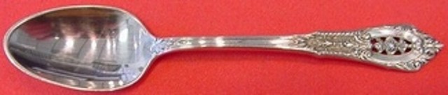 Rose Point by Wallace Sterling Silver Demitasse Spoon 4" Heirloom Silverware Rose Point by Wallace Sterling Silver Demitasse Spoon 4" Heirloom Silverware