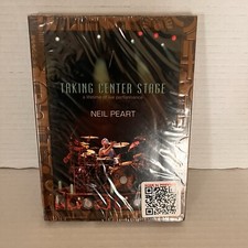 Neil Peart Taking Center Stage Lifetime of Live Performances 3 Disc DVD Set New