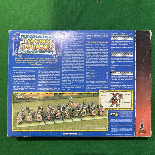 Warhammer Príncipe Ulthers Enanos Imperiales Ciudadela Juegos Taller Enano Metal Años 80 - Imagen 3 de 12