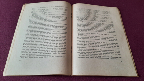 Romanheft Erzählerreihe Heft 5 Kurt David Gegenstoss ins Nichts 1957 - Bild 3 von 3