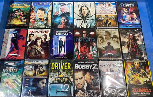 60 Wholesale lot DVD movies bulk assorted MIXED GENRES Free Shipping Video CHEAP - Picture 4 of 10