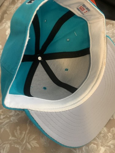 NEW Unisex New Era MLB Florida Marlins Throwback Baseball Cap Hat Size 7 1/8 - Picture 3 of 5