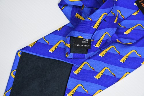 Missoni Montreux Jazz Festival Tie Necktie 100%Silk - Picture 5 of 5