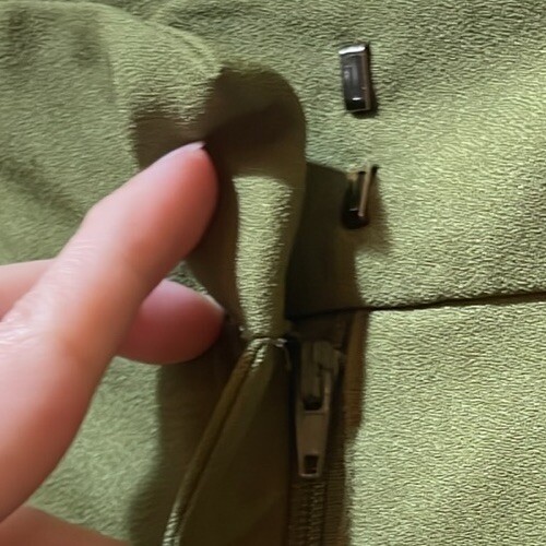 Neue olivfarbene Damenhose Tahari Asl - Bild 2 von 6